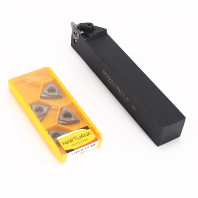 3mm 90° Square Indexable Grooving Inserts Vertica Turning Holder 25mmX25mm - Image 1 of 4