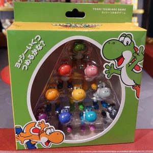 SUPER NINTENDO WORLD MARIO YOSHI Tsumiage Stack Game Figure Puzzle USJ Japan L/E - Picture 1 of 7