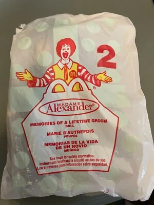 Memories Of A Lifetime Groom - 2001 Madame Alexander McDonalds Happy Meal - NUEVO Foto 1 de 2