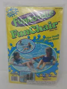 Der Original Funnoodle Fun Nudelstuhl für Pool Nudeln grün blau 2001 NOS - Bild 1 von 2