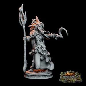 Wild Elf Druid/TTRPG/Wargaming/Dungeons and Dragons/Mordheim/Hack & Slash - Picture 1 of 1
