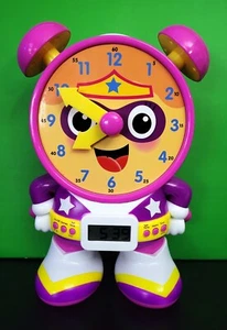 The Learning Journey Telly The Teaching Time Clock Pink Educational - Picture 1 of 4