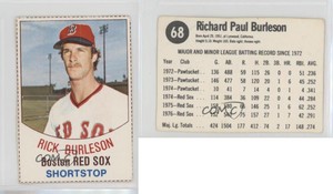 1977 Hostess All-Star Team Rick Burleson #68