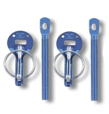 Sparco 01606AA Blue Hood Pin - Set of 2 - Image 1 of 2