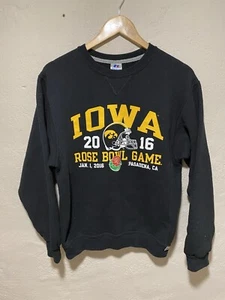 Iowa Hawkeyes 2016 Rose Bowl Sweatshirt Russell Athletic Football Size Small - Picture 1 of 5