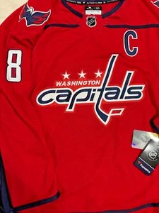 XL Alexander Ovechkin #8 rot Home Premium Breakaway Trikot Washington Capitals - Bild 1 von 5