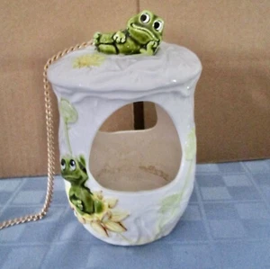 Vintage Sears Roebuck 1976 Frog Hanging Planter (U1-28) - Picture 1 of 4