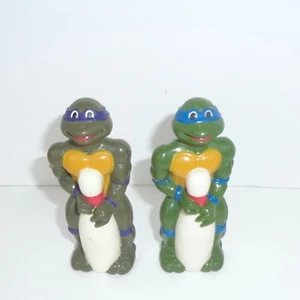 Vintage Remco TMNT Poppin Pins Bowling Spiel Ersatzteile: Leonardo Donatello - Bild 1 von 2