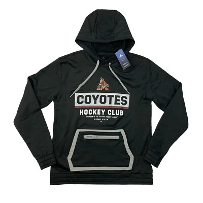 Adidas Arizona Coyotes Sudadera Para Hombres S Pequeña Negra AeroReady NHL Hockey Club Foto 1 de 4