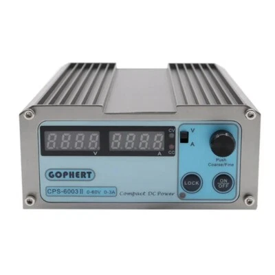 CPS-6003II DC Stabilized Power Supply 60V 3A Four-digit Display High Precision - Image 1 of 4