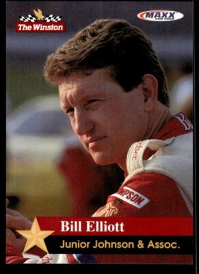 Bill Elliott 1993 Maxx The Winston # 14 Base - Image 1 of 2