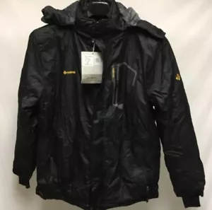GEMYSE Womens Black Long Sleeve Mountain Waterproof Ski Rain Jacket X Large - Picture 1 of 8
