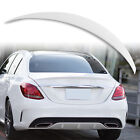 Malowany tylny spojler bagażnika ABS do Mercedes Benz W205 Limuzyna AMG Polar White 149