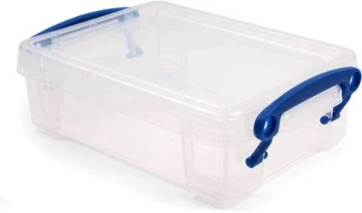 Really Useful 0.75 Litre Single Rectangle Clear Box - Image 1 of 3