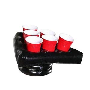 Pong Balls Game Drinking Games Beer Pong Set Inflatable Beer Hat - Picture 1 of 12