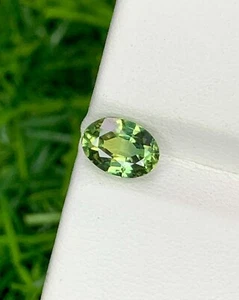 Natural Bi Color Sapphire 1.46 Carat 7.2x5.2 MM Oval Shape Faceted Gem - Picture 1 of 8