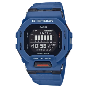 Casio G-SHOCK GBD-200-2JF Bluetooth Workout Mobile Link Digital Blue Men Watch - Picture 1 of 4
