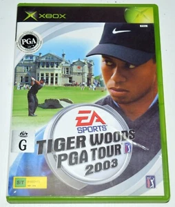 Juego Tiger Woods PGA Tour 2003 Microsoft XBOX PAL completo con manual - Imagen 1 de 2