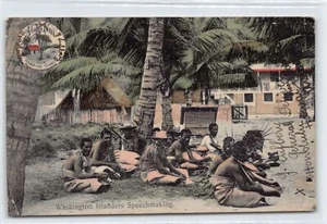 Kiribati - TERAINA - Discursos de los Washington Islanders - Imagen 1 de 2