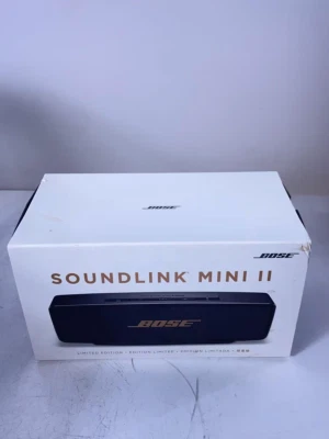 "EXC+5" BOSE SoundLink Mini II Limited BLACK Bluetooth Speaker From JAPAN - Image 1 of 4