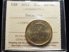 2012 - Security Loon Dollar - ICCS Certified Mint State 66