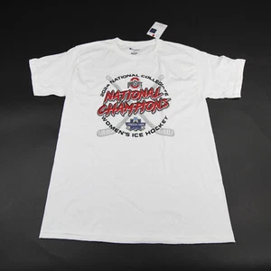 Ohio State Buckeyes Champion Short Sleeve Shirt Men's White New - Picture 1 of 7