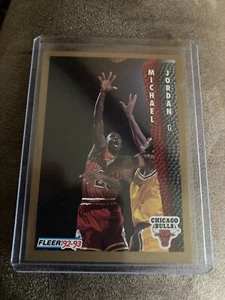 1992-93 Fleer Michael Jordan Card 32 Mint Original NBA Basketball USA Made - Bild 1 von 2
