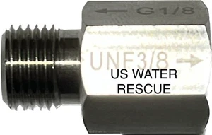 Poseidon Cyklon LP Port Adapter for SCUBA 1st Stage Regulator 2415 - Picture 1 of 4