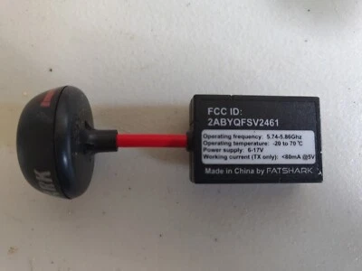 Fat Shark 2461 CE Certified 5.8GHz Transmitter for Fatshark FPV Systems - Image 1 of 2