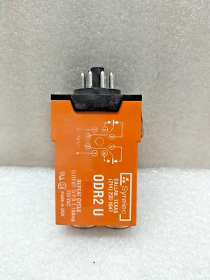 Syrelec ODR2 U On/Off Time Delay Relay Repeat Cycle Timer 1194 B 8-Pin - Image 1 of 4