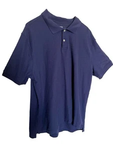 Poloshirt Sattelblut marineblau kurzärmeliger Stil Golf Sport Kragen Herren Gr. XL - Bild 1 von 5