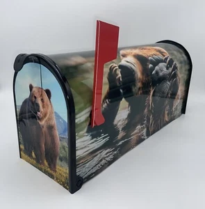 Oso de osos, buzón personalizado, regalo de San Valentín, buzón personalizado, regalo para papá - Imagen 1 de 20
