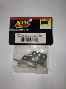 XTM Steering Rod Set 48mm XTRM 4wd Nitro Buggy Vintage Rc 149331 - Picture 1 of 2