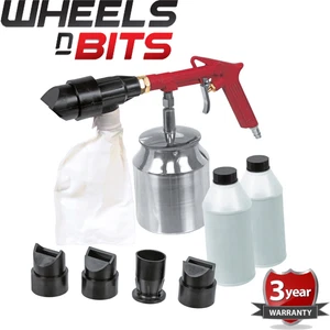 New Spot Sand Blasting Kit Air Compressor Remove Rust Paint Dirt Nozzles 90 PSI - Picture 1 of 1