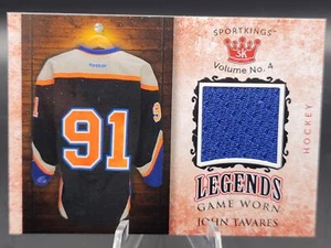 2023 Sportkings Volume 4 Legends Memorbilia #LSM-65 John Tavares - Game Worn - Picture 1 of 2