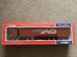 Corgi Modern Truck 75603 RENAULT PREMIUM CURTAINSIDE NORBERT DENTRESSANGLE 1:50 - Picture 1 of 3