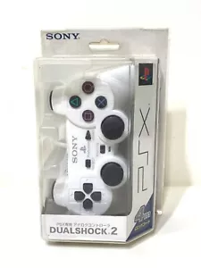Sony Controller PSX Ufficiale DESR-10 Bianco Dual Shock 2 Cavo Lungo 4m Nuovo Mai Usato - Foto 1 di 7
