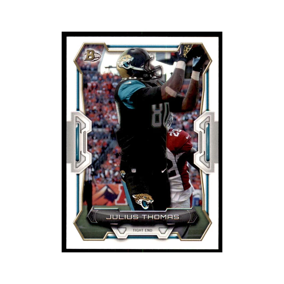 2015 Bowman Julius Thomas Football Cards #34 - Image 1 of 3