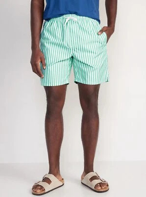Old Navy Men’s Printed Swim Trunks Striped -7-inch inseam Size XL XXL XXXL (3XL) - Image 1 of 2