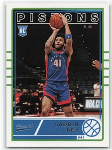 2020-21 Panini Chronicles Classics Saddiq Bey #637 Detroit Pistons RC - Picture 1 of 2