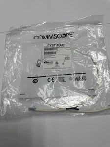 CPCSSX2-08F003 Cat 6A GigaSPEED® X10D 360GS10E Modular Patch Cord, 3 FT WHITE - Picture 1 of 2