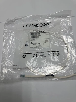 CPCSSX2-08F003 Cat 6A GigaSPEED® X10D 360GS10E Modular Patch Cord, 3 FT WHITE - Image 1 of 2