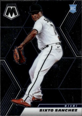 2021 Panini Mosaic #202 Sixto Sanchez Miami Marlins Rookie - Image 1 of 2