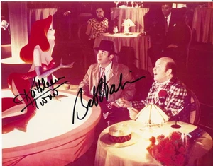 KATHLEEN TURNER & BOB HOSKINS signed WHO FRAMED ROGER RABBIT 8x10 COA - Picture 1 of 3
