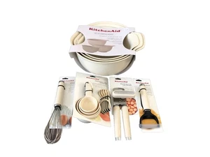 Neu KitchenAid 15 Stück Rührschüsseln Dosenöffner Schäler HACA Mandelcreme - Bild 1 von 3