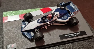 Modellino F1 1:43 Brabham Bmw BT52B 1983 - Nelson Piquet - F1 Collection Custom - Immagine 1 di 3