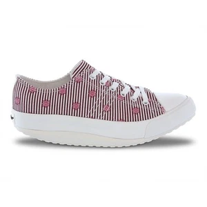 JML Walkmaxx Trend scarpe per il tempo libero scarpe da ginnastica donna a righe bianche UK 3,5 EU 36 - Foto 1 di 5