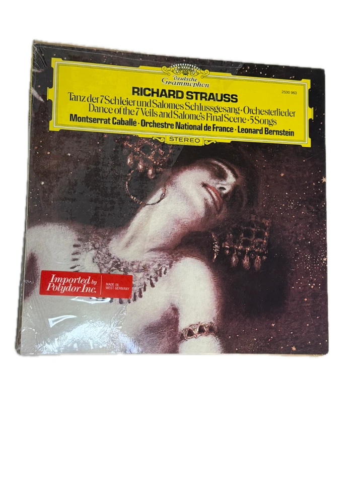 Strauss: Salome, Dance of Seven Veils, 5 Songs, 1978 Made in Germany - NM Vinyl  - Image 1 of 4