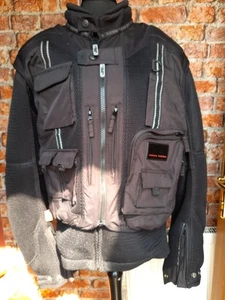ARLEN NESS Textile Summer Mesh Motorcycle Jacket , Removable Tactical Vest. - Picture 1 of 24