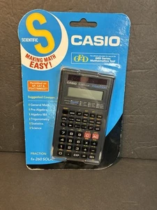 casio fx-260 solar fraction calculator new in package - Picture 1 of 2